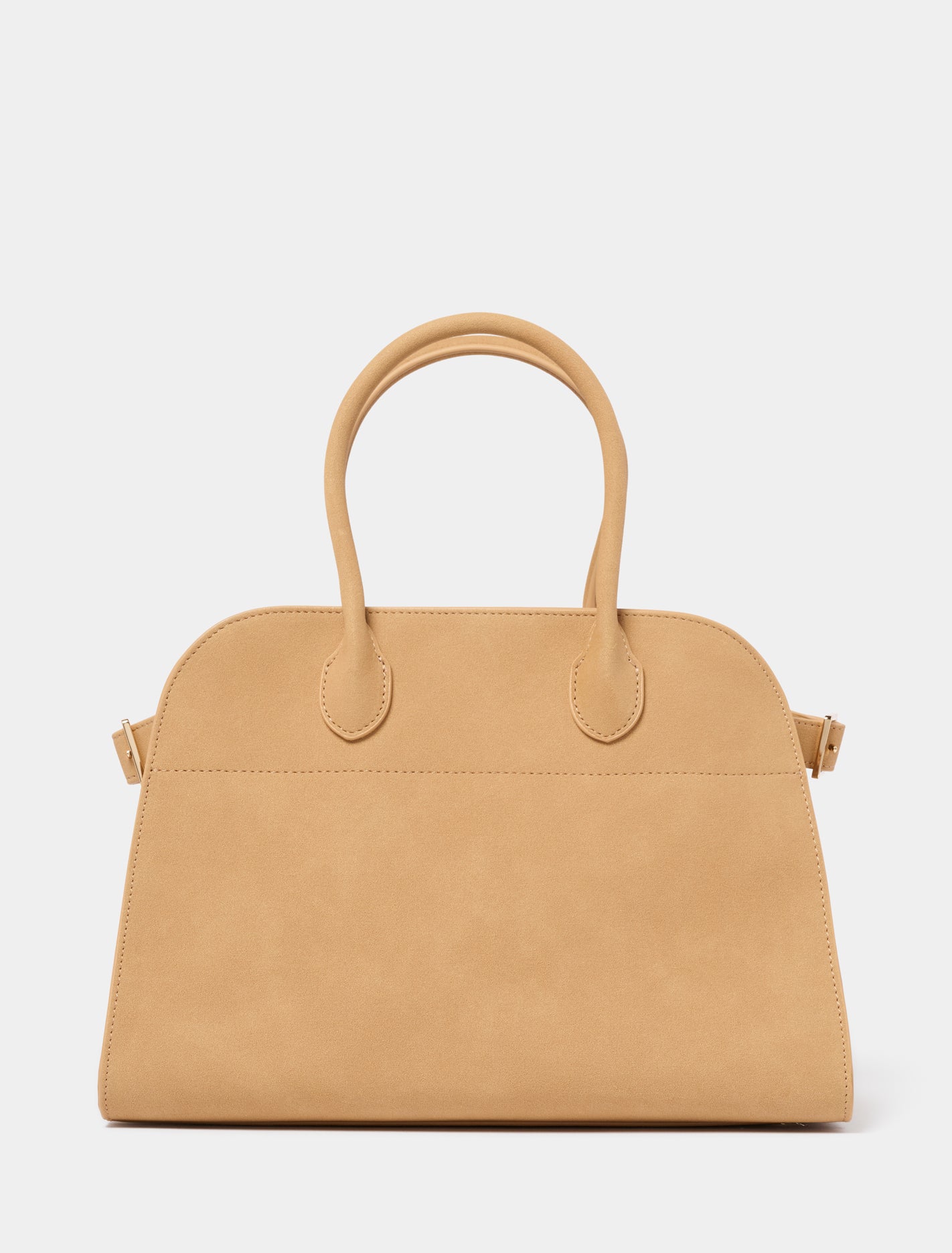 Lacey Faux Suede Bowler Bag Forever New