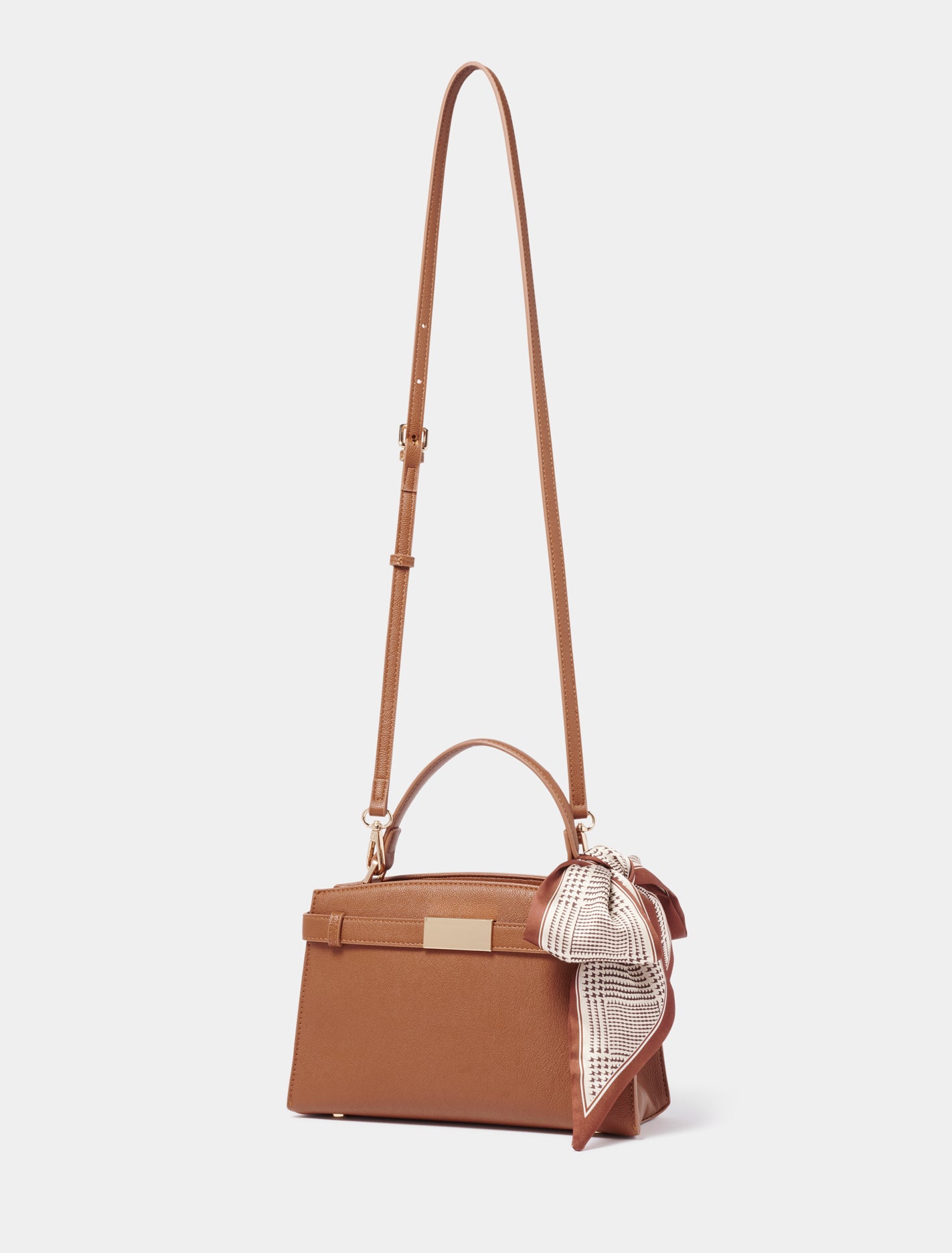 Mara Scarf Top Handle Bag Forever New