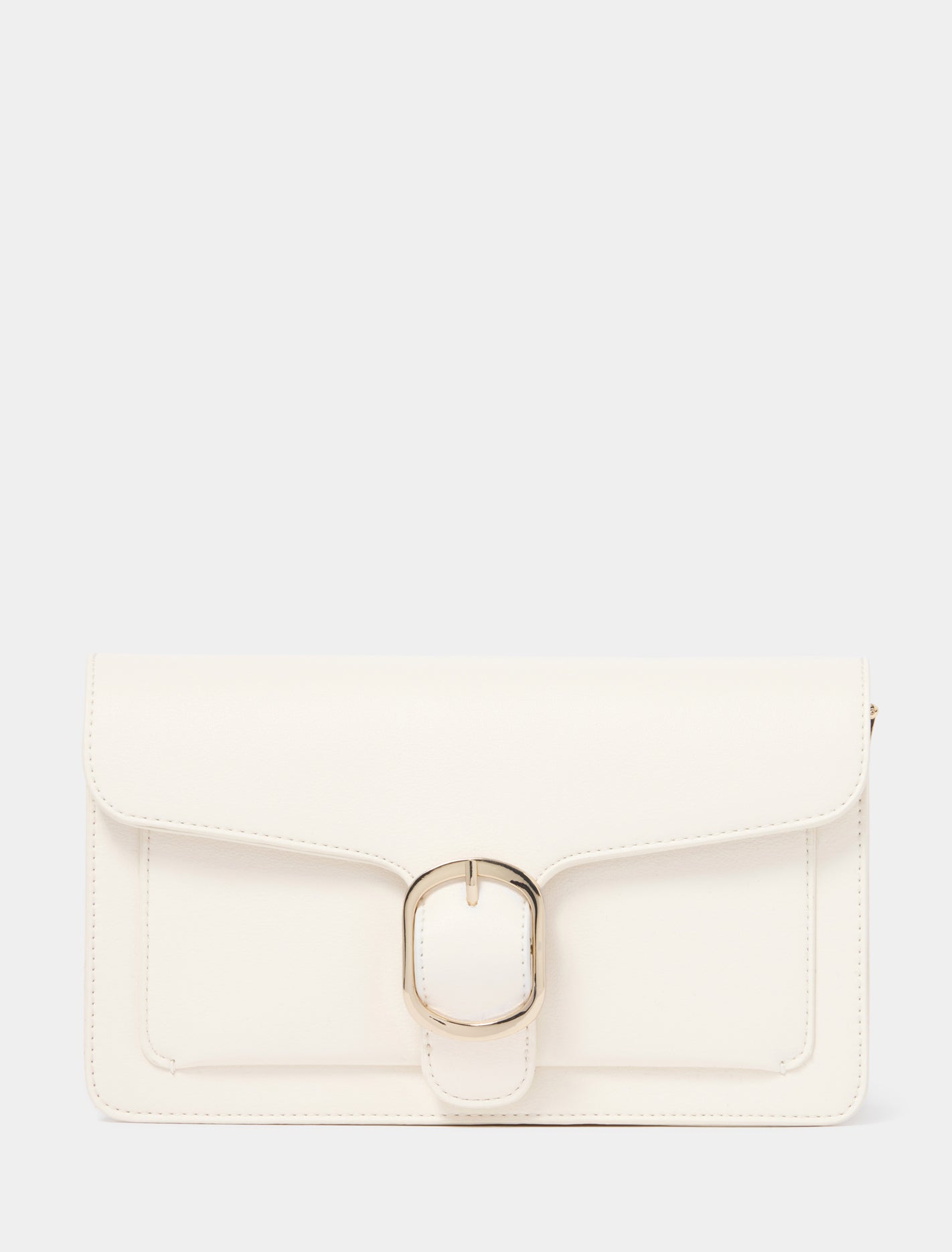 Blair Buckle Shoulder Bag 0 Ivory Forever New