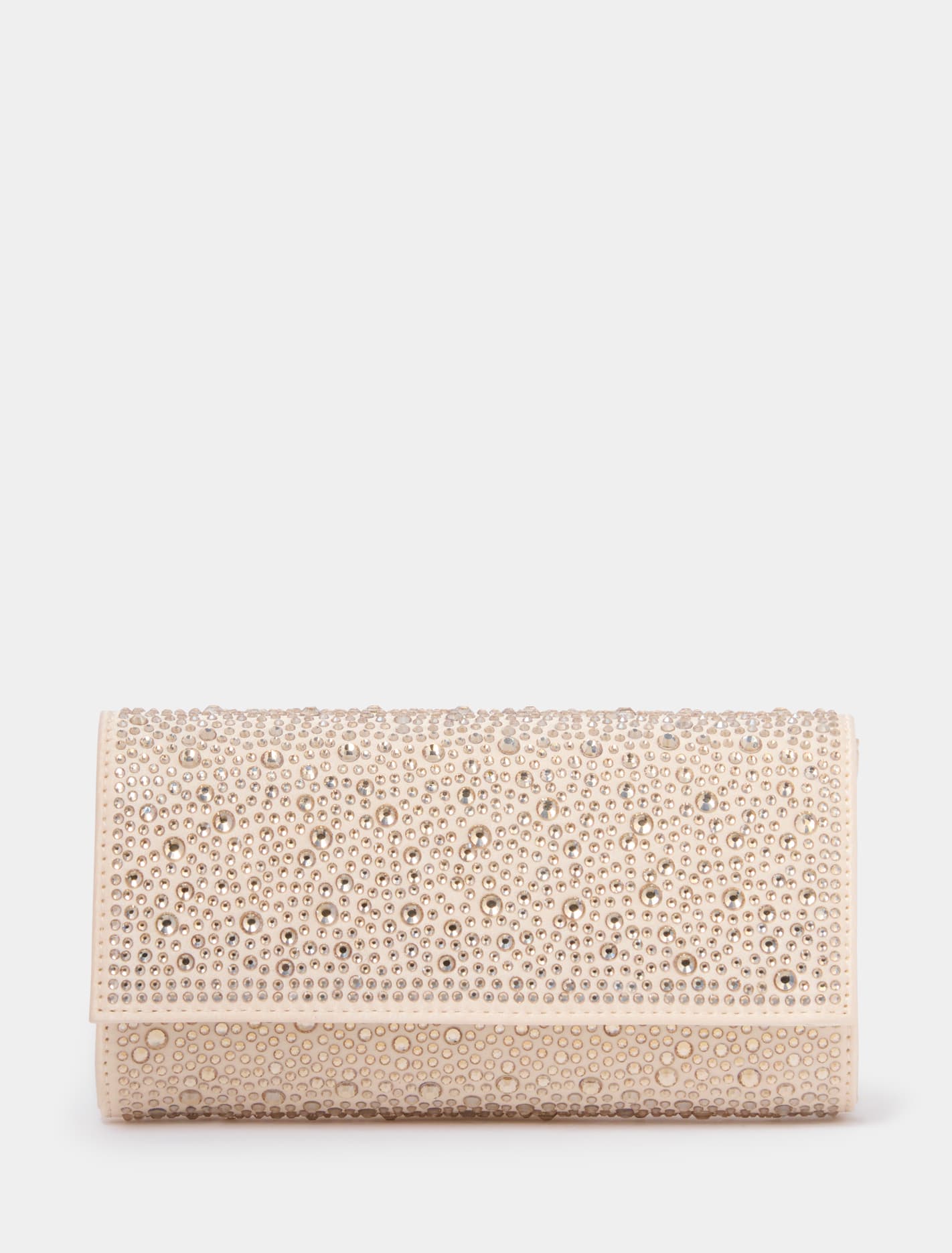 Fallon Foldover Clutch 0 Gold Forever New