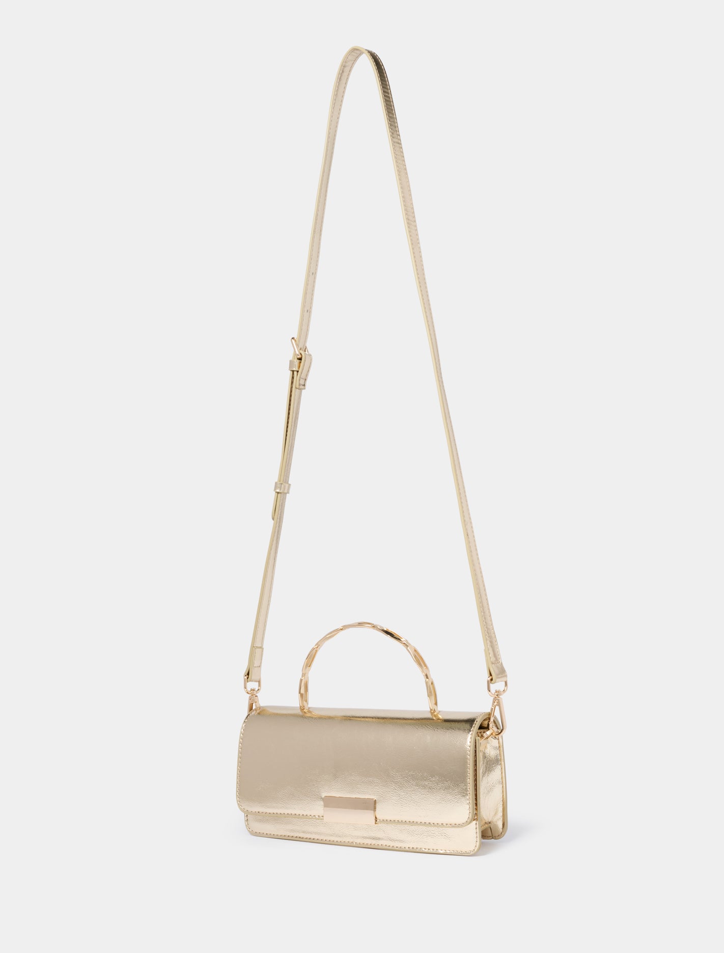June Metal Top Handle Bag Forever New