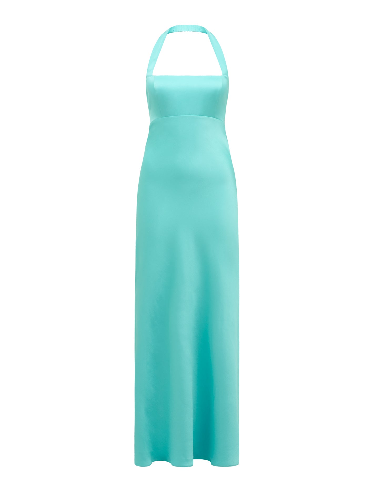 April Open Back Satin Maxi Dress Forever New