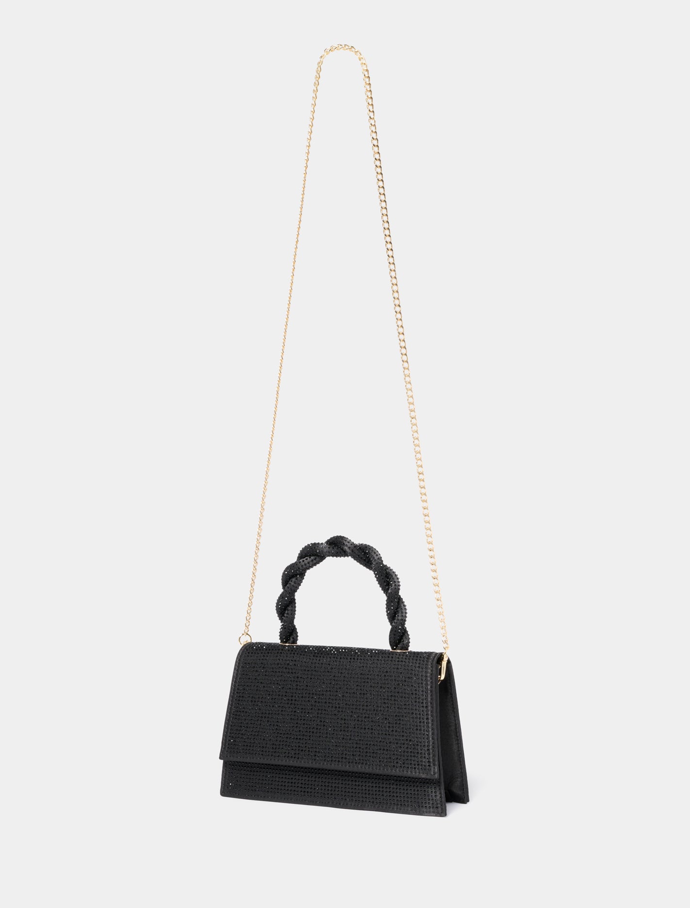 Sasha Sparkly Twist Top Handle Bag Forever New