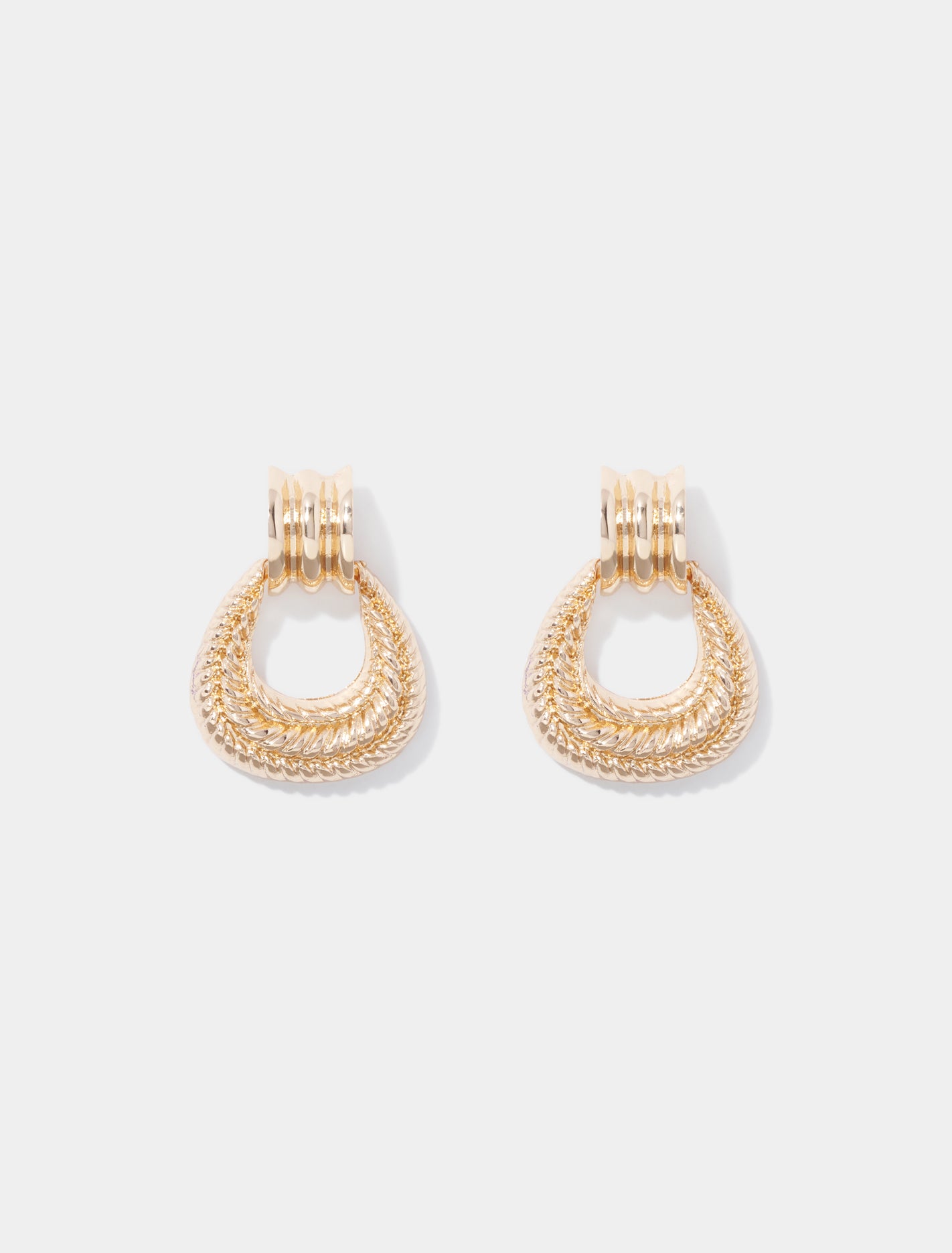 Signature Daliah Door Knocker Earrings 0 Gold Forever New