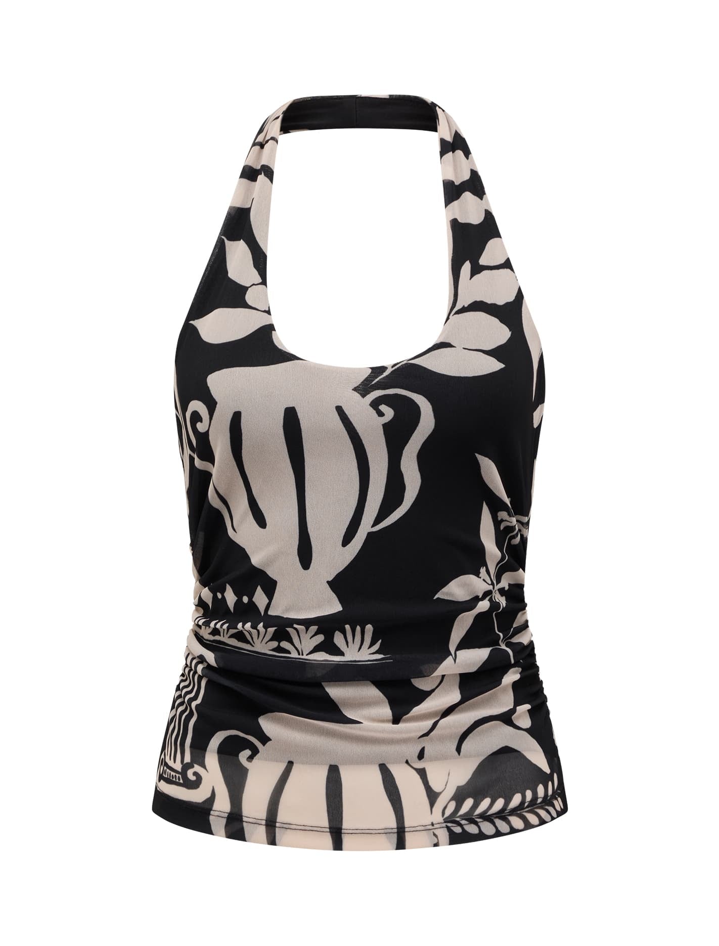 Nicky Halter Mesh Top Forever New