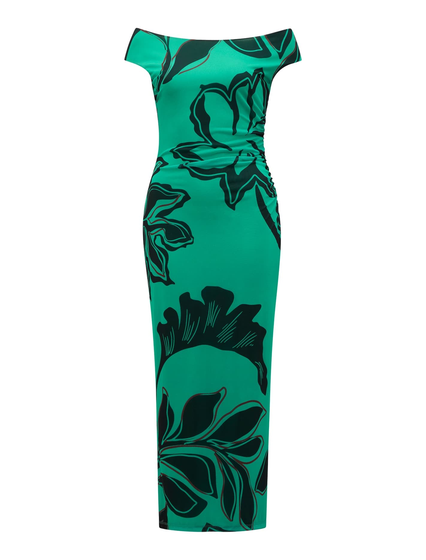Gisella Tipped Mesh Midi Dress Forever New