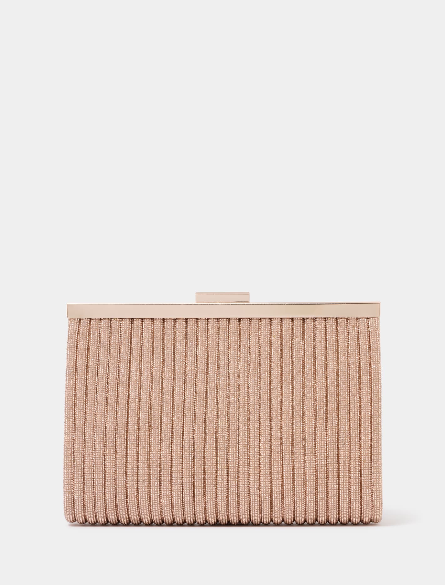 Amanda Sparkle Frame Clutch Forever New