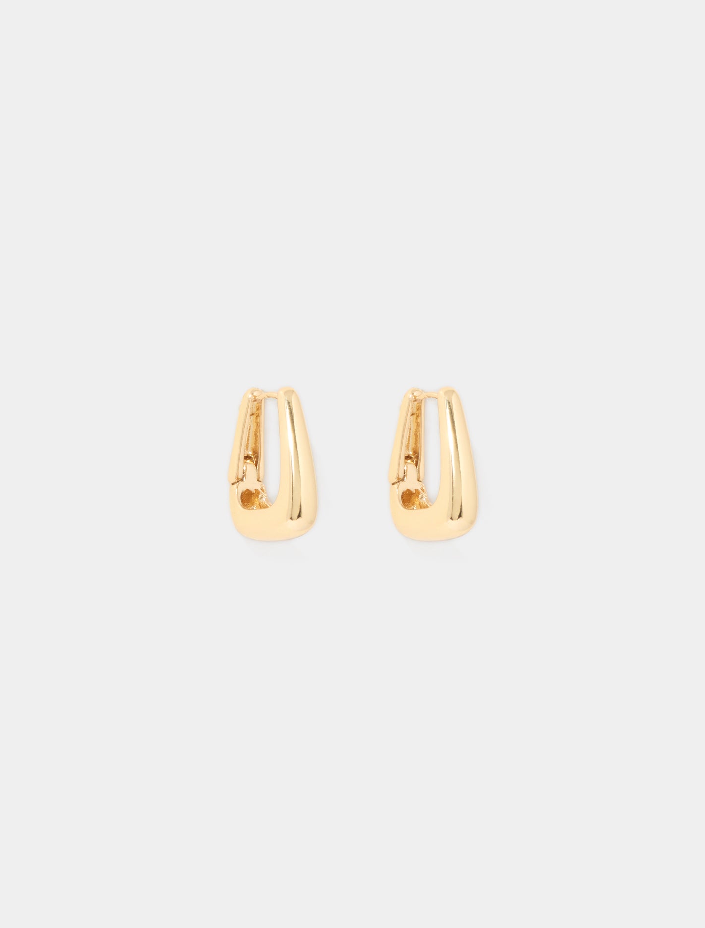 Catherine Hinge Earrings 0 Gold Plated Forever New