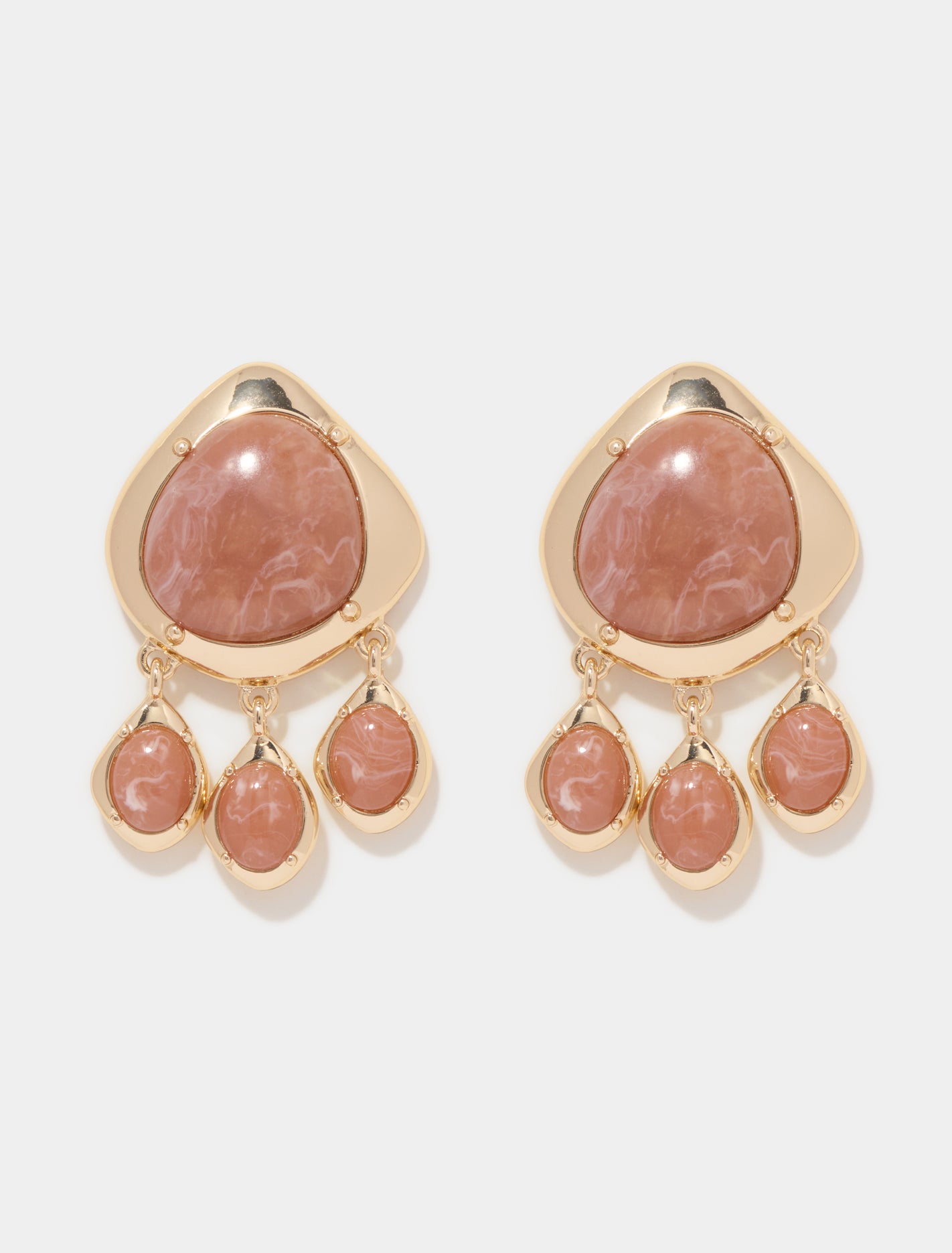 Signature Leia Stone Drop Earrings 0 Amber Gold Forever New