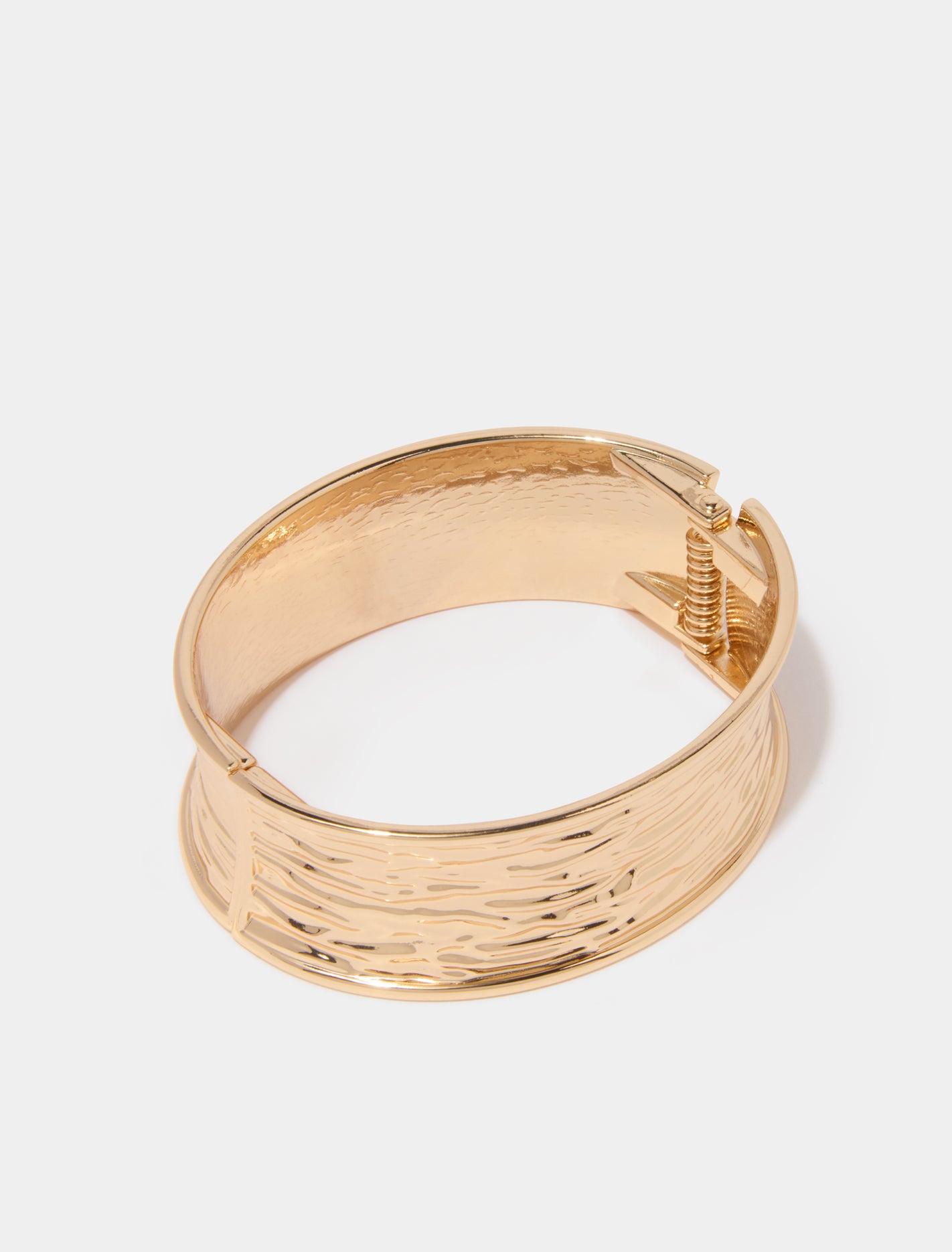 Signature Alyssa Statement Bangle 0 Gold Forever New