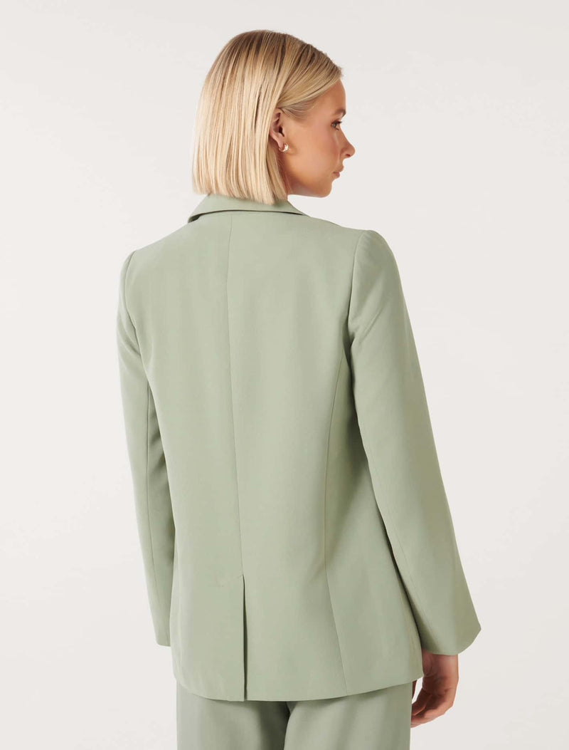 Olive Boyfriend Blazer Forever New