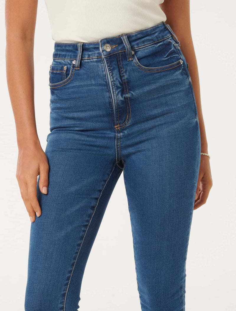 Mila High-Rise Ankle Skinny Jeans Forever New