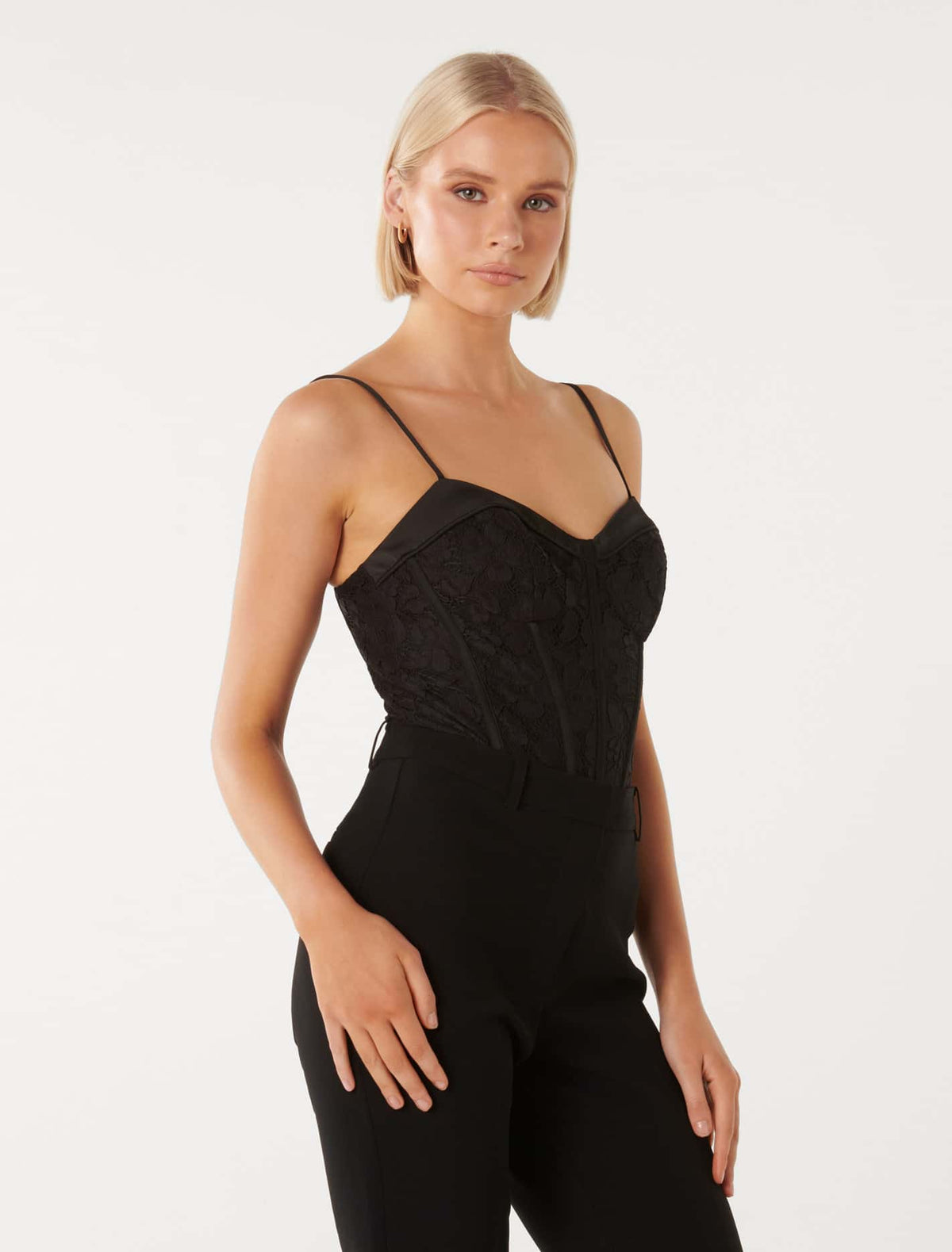 Lulu Lace Bodysuit Forever New