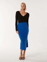 Jennifer Tuck Midi Skirt Forever New