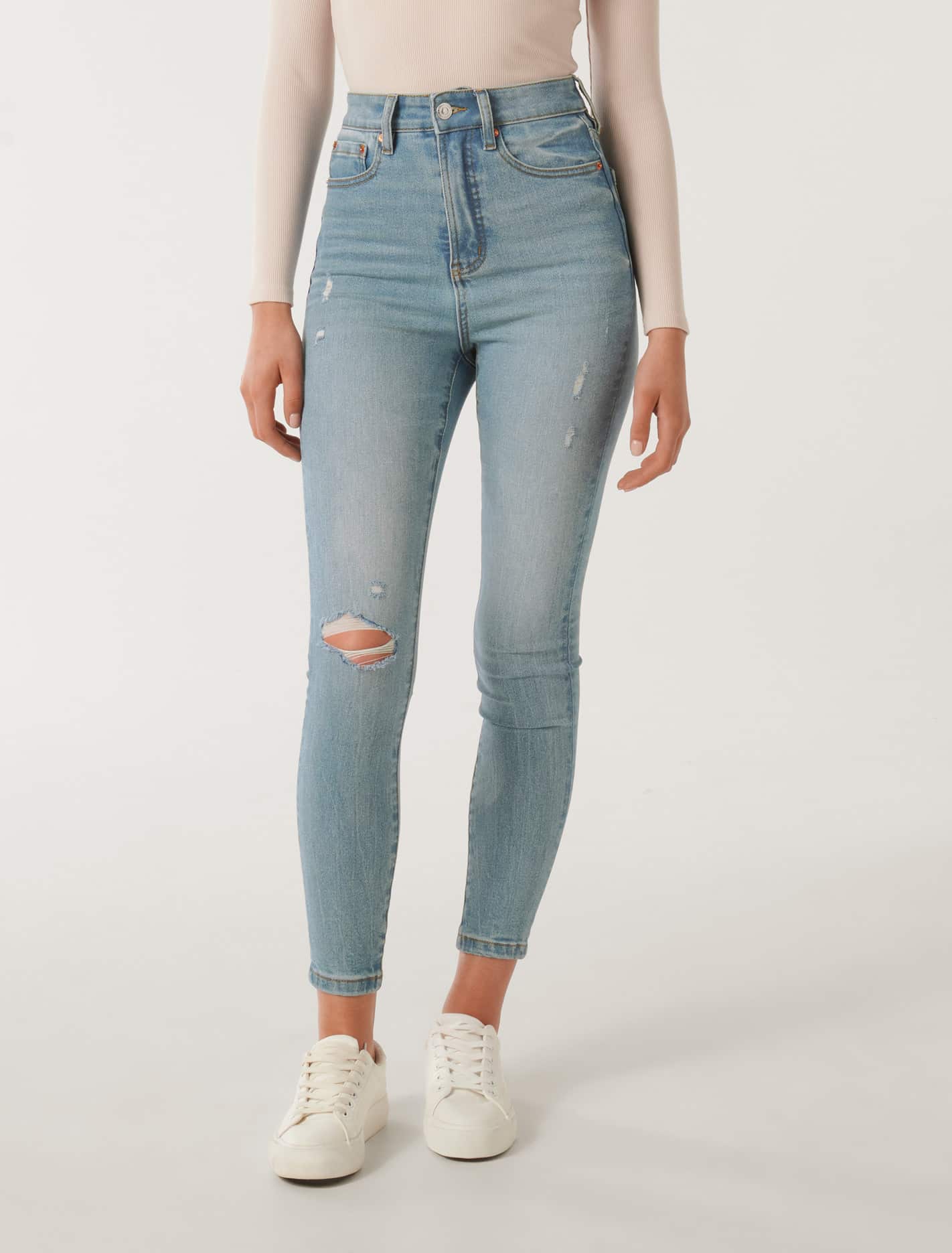 Mila High-Rise Skinny Jeans Madikwe | Forever New