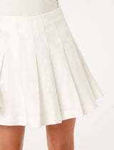 Cindy Pleated Mini Skirt Forever New