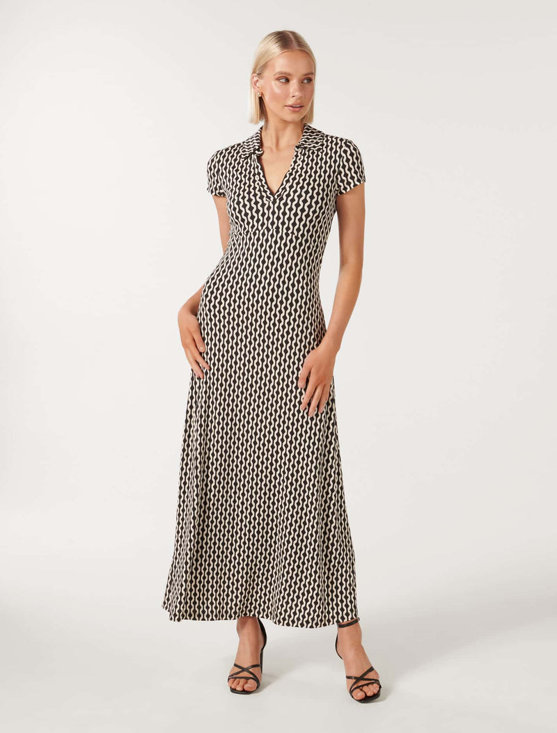 Lorinda Cap Sleeve Dress Forever New