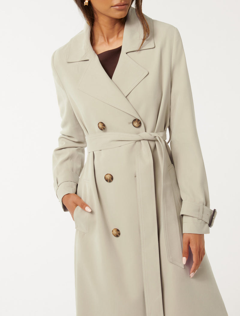 Forever new trench coat hotsell