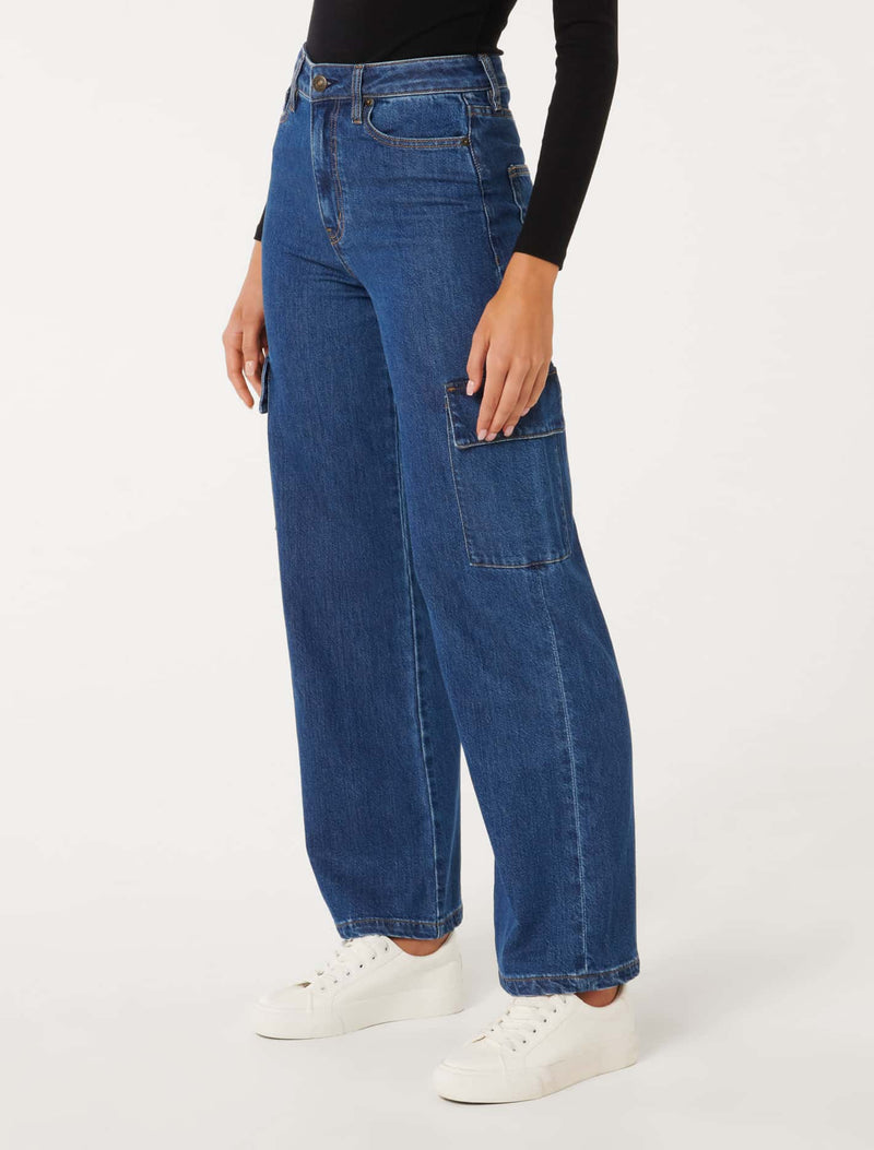 Jenny Cargo Jeans Forever New