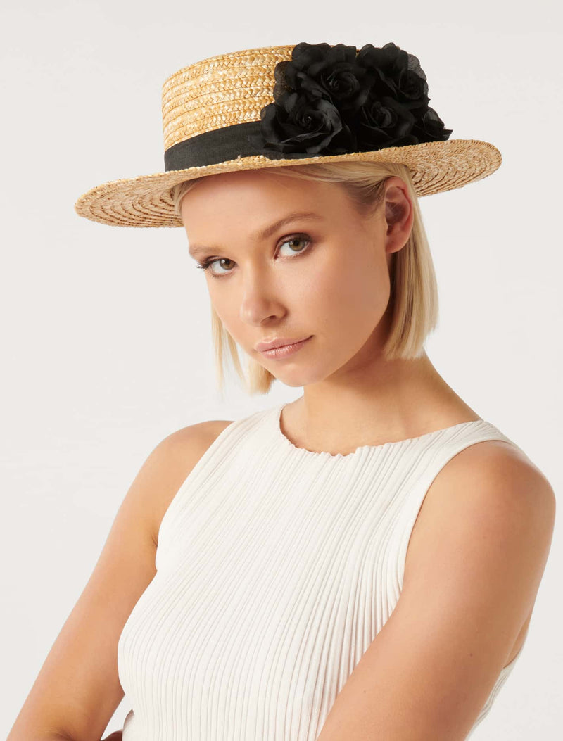 Margot Corsage Bowler Hat Forever New