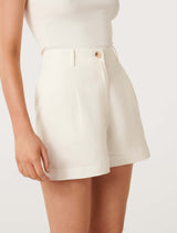 Tiffany Pleat Front Shorts Forever New