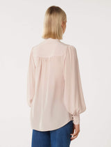 Premium Delia Silk Blouse Forever New