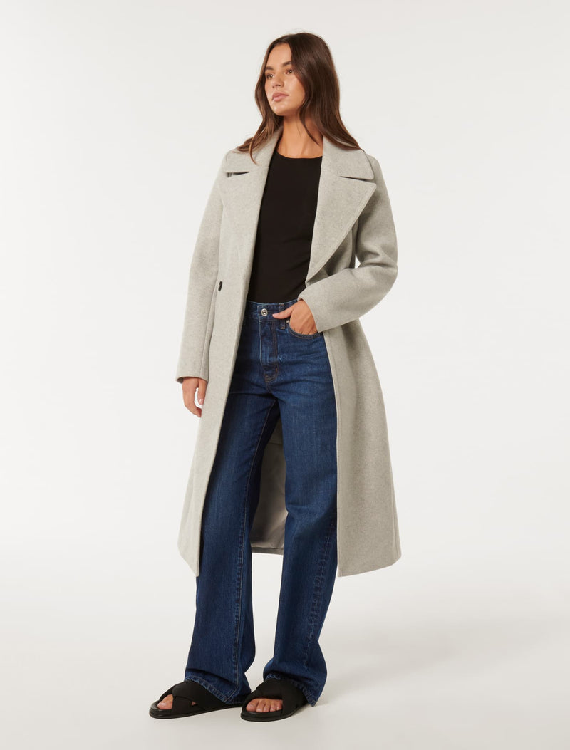 Polly Wrap Coat Forever New