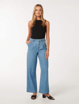Pippa Wide Leg Jeans Forever New