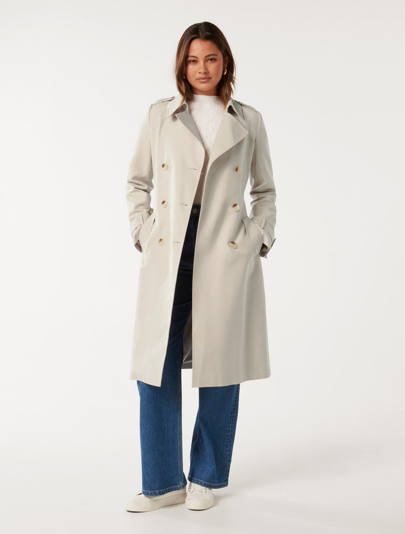 Maggie Fashion Trench Coat Forever New