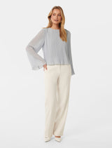 Paxton Pleated Shell Top Forever New