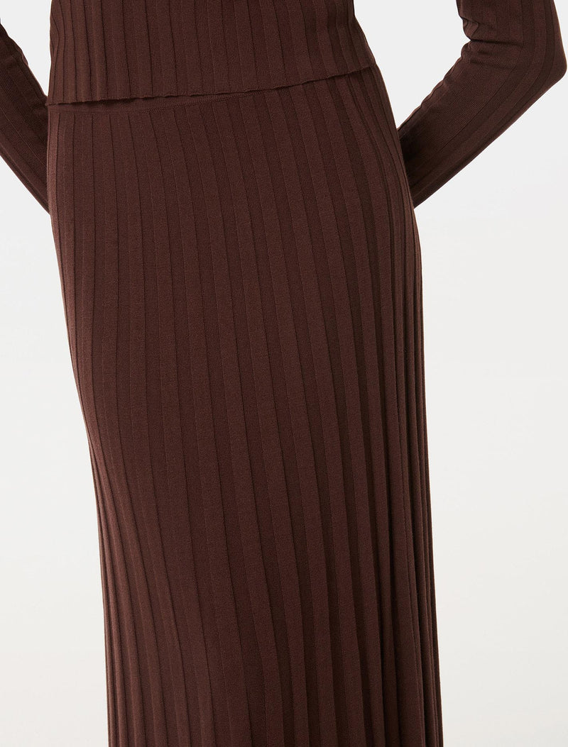 Sylvie Petite Knitted A-Line Skirt Forever New