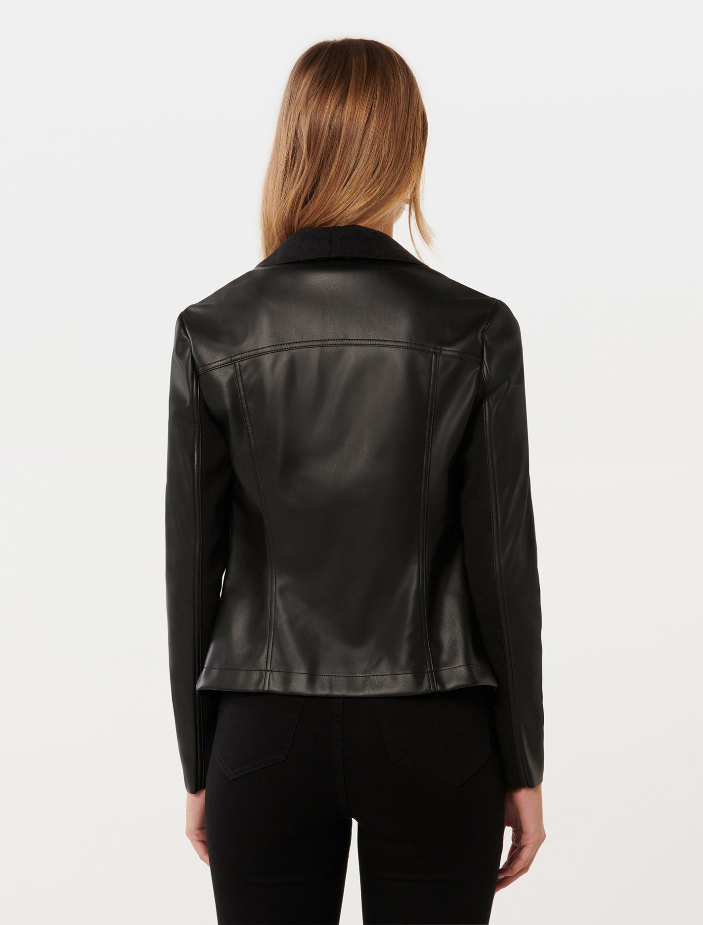 Kris Pu Waterfall Jacket Black | Forever New