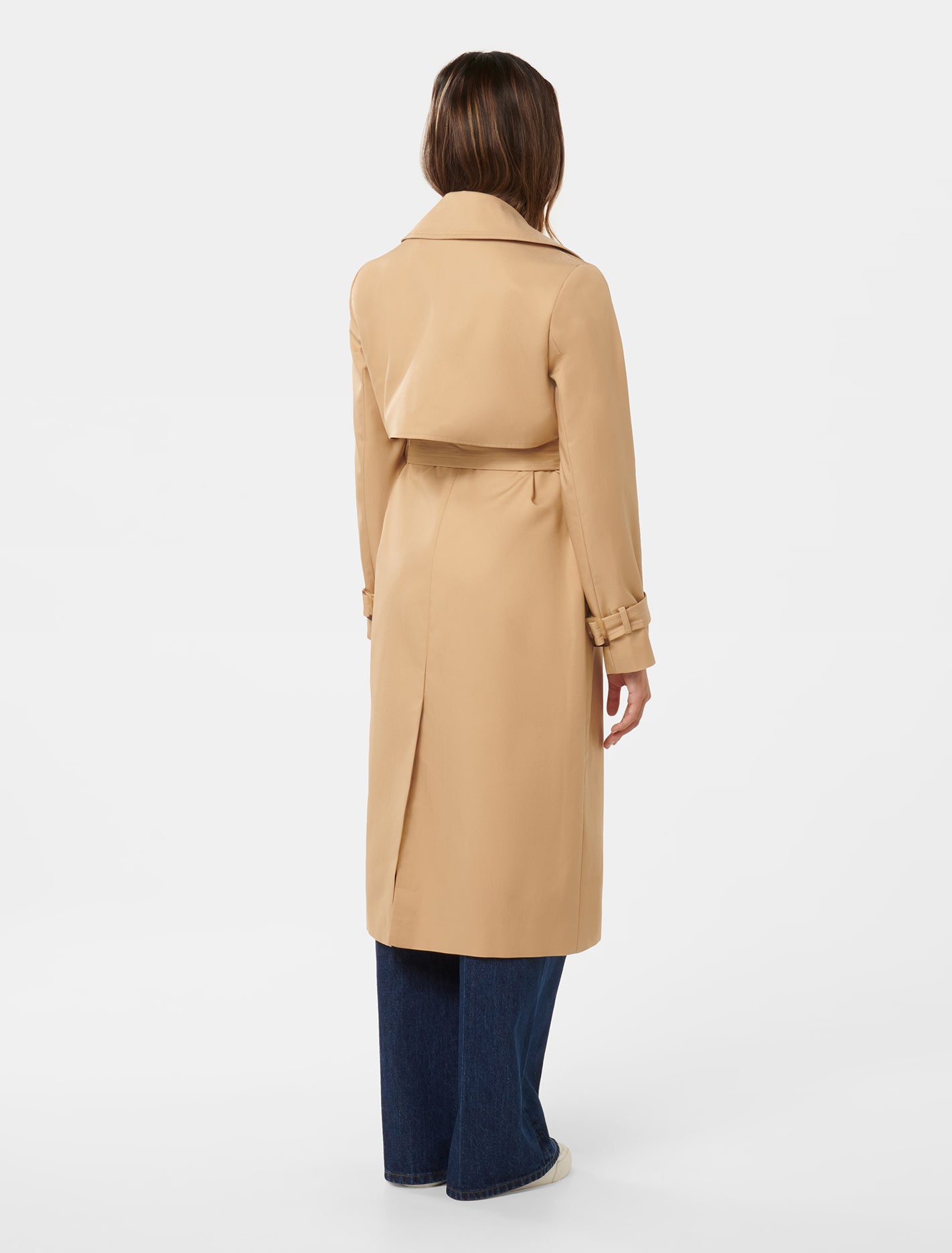 Asos Wool Trench Coat Petite ASOS DESIGN Petite Oversized Short
