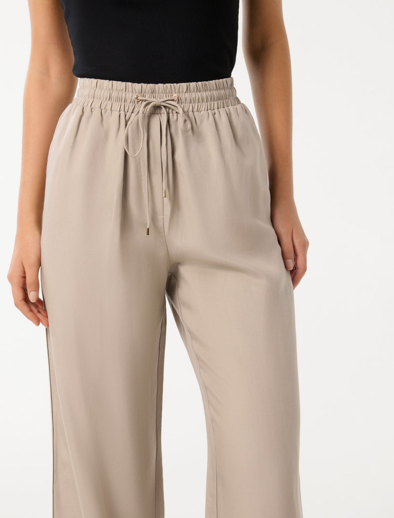 Phoebe Drawstring Wide Leg Pants Forever New