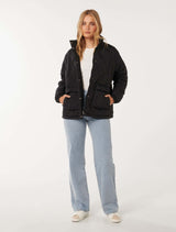 Amy Quilted Jacket Forever New