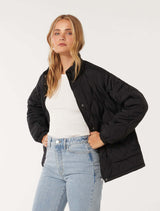 Amy Quilted Jacket Forever New