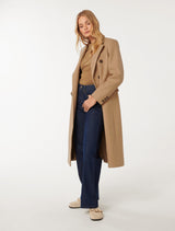 Florence Double Breasted Coat Forever New