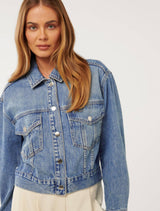 Denise Denim Jacket Forever New