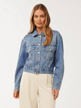 Denise Denim Jacket Forever New