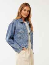 Denise Denim Jacket Forever New