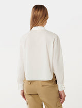 Chloe Cropped Shirt Forever New