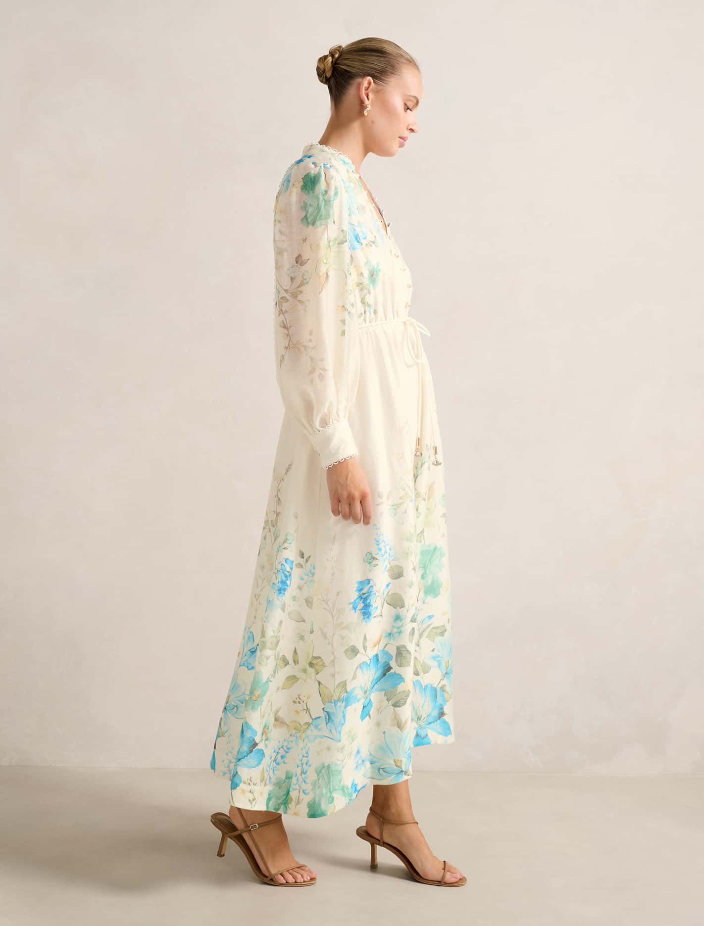 Peyton Trim Detail Midi Dress Forever New