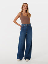 Heather Wide Leg Jeans Forever New