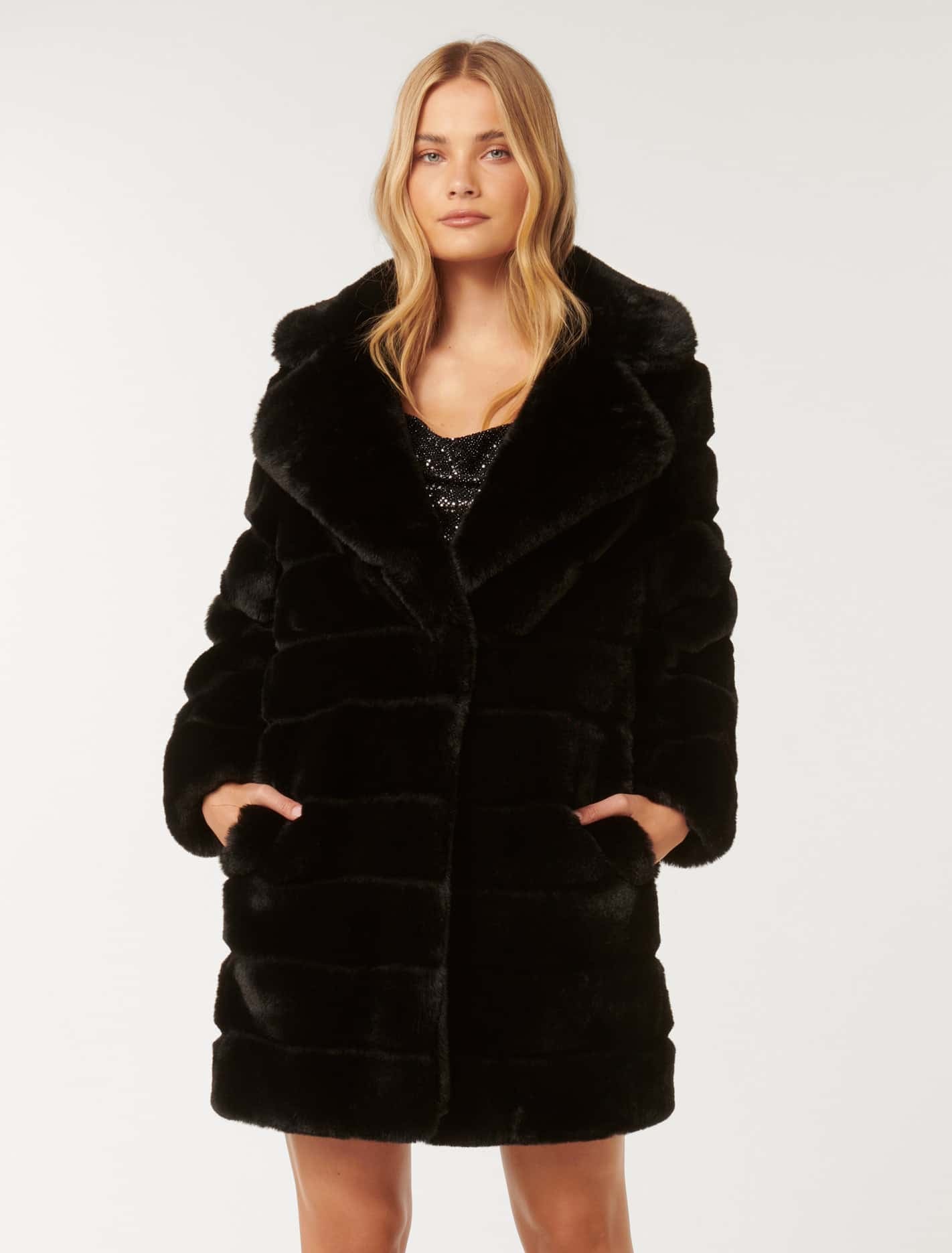 Tara Fur Coat Forever New