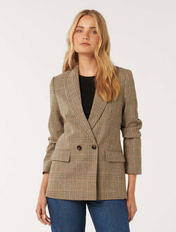 Nadia Double Breasted Blazer Forever New