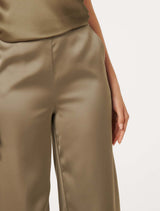 Emila Satin Wide Leg Pants Forever New