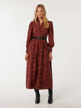 Autumn Embroidered Midi Dress Forever New