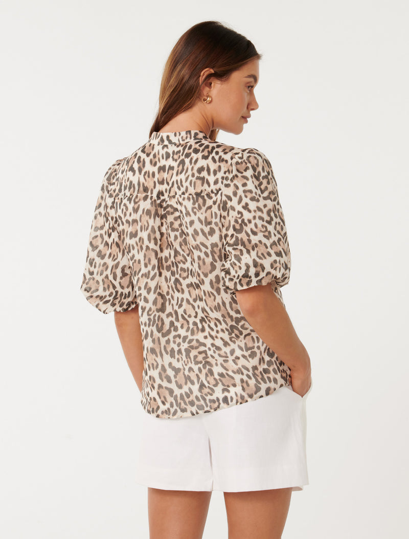 Paloma Puff Sleeve Blouse Forever New