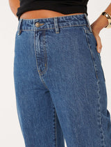 Celia Cropped Wide Leg Jeans Forever New