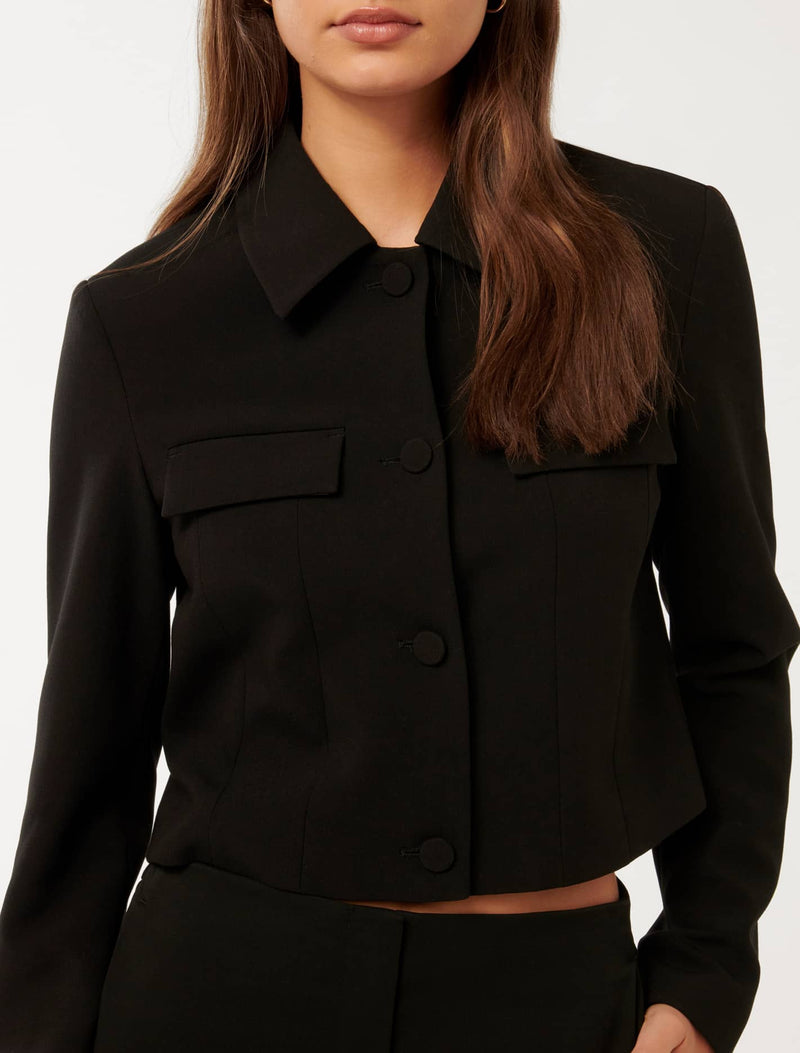 Alex Top Collar Jacket Forever New